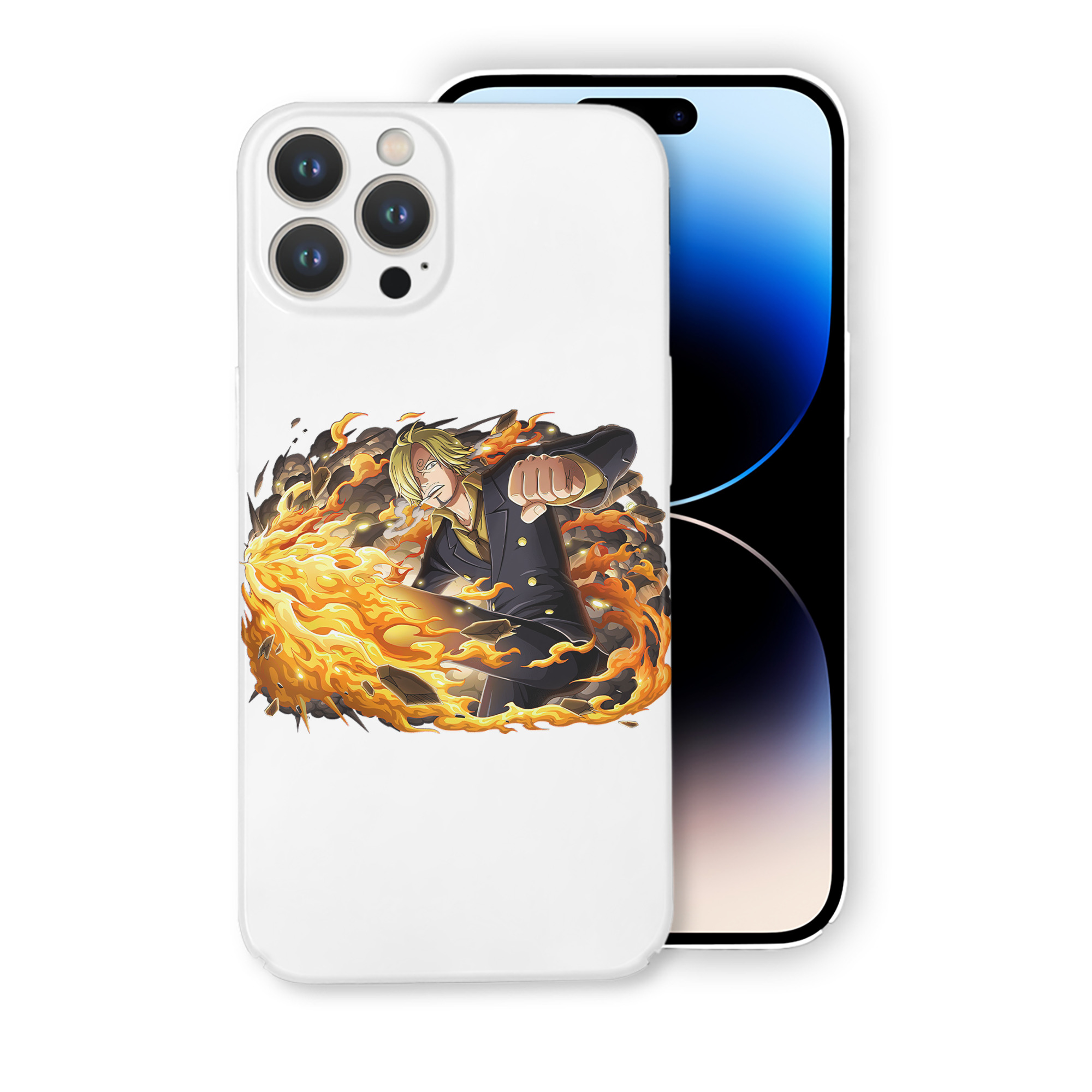 （画像用） ワンピース サンジ ONE PIECE Sanji 【iPhone 14シリーズ対応】ハードケース